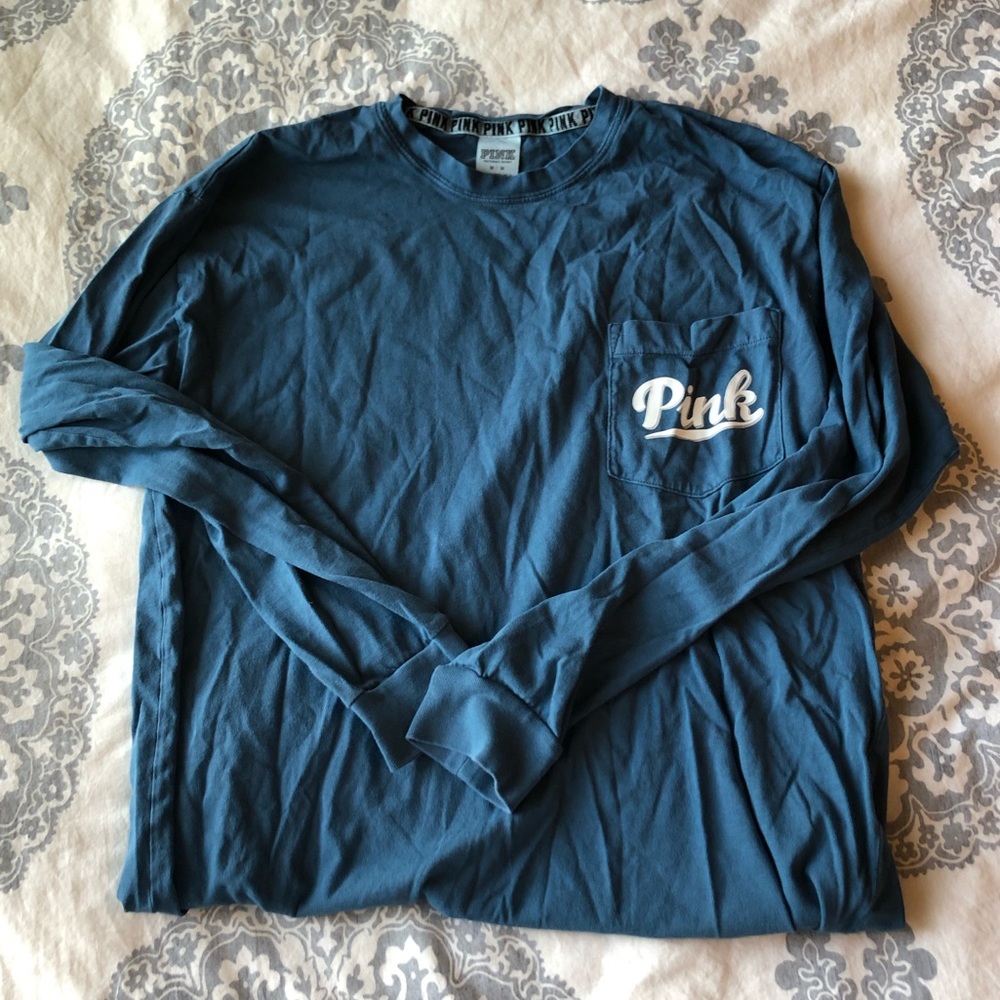 PINK Long-sleeve Tee